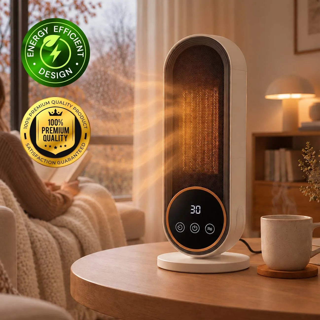 Heatomi portable PTC heater